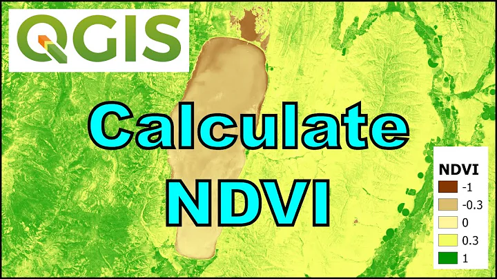 QGIS Remote Sensing - Calculate NDVI