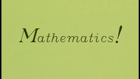 Episode 1: Similarity - Project MATHEMATICS!