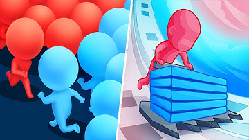 Satisfying Mobile Games 2023 - Count Masters, Stack Colors, Juice Run, Number Master, Canvas Run...