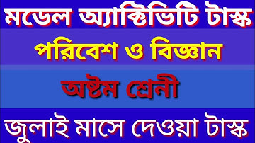 Model activity task//class 8//Environmental science//পরিবেশ ও বিজ্ঞান//অষ্টম শ্রেণি//B.B.Point