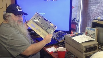 Video Adjustments Inside A Commodore 64C - 64 C64 C-64 8-Bit Repair SID - Dave Bradley - Episode 595