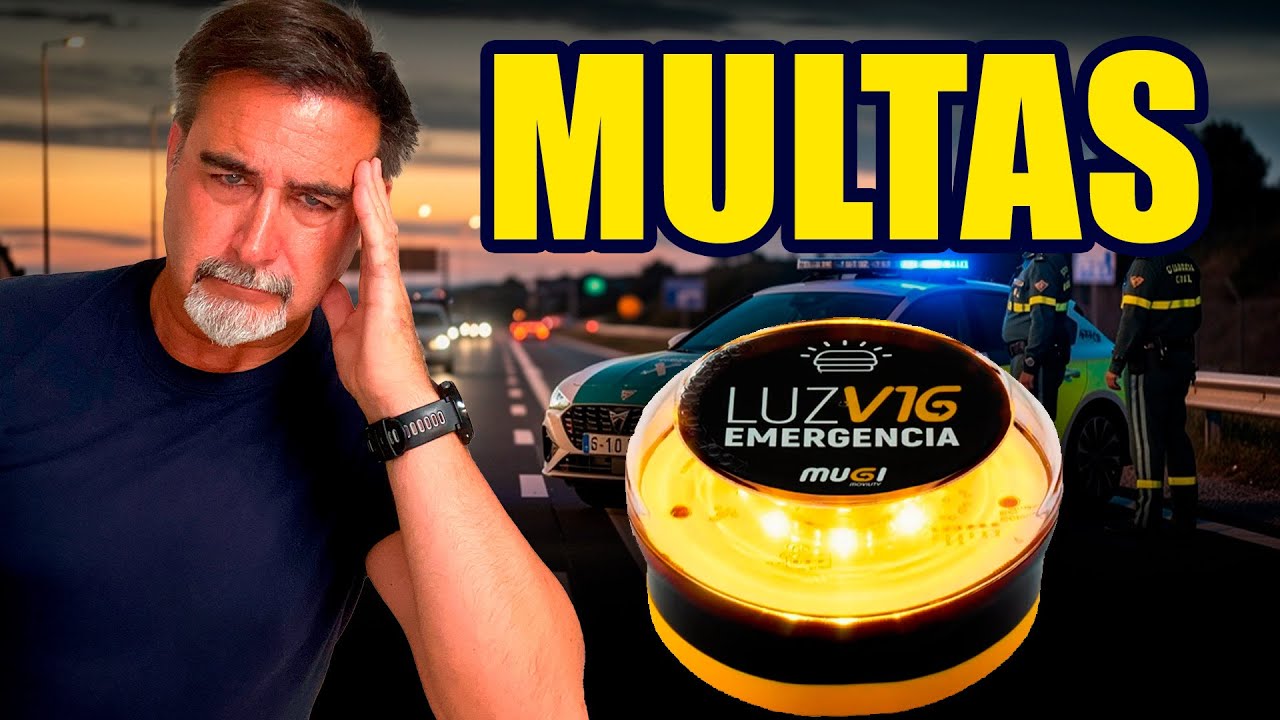 ⚠️ MULTA de 80€ por la Baliza V16: ¿Sin Pilas? ¿En el Maletero? ¿Triángulos? TODO lo que DEBES SABER