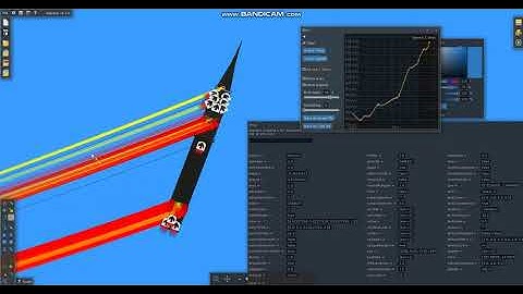 Attempt 4 of the Rocket - Journey to space - Algodoo