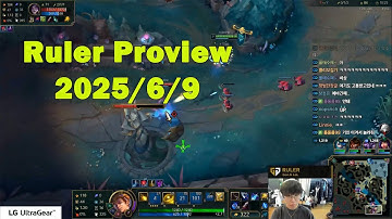 Ruler Proview | Korean Challenger | Ezreal Lucian Senna | [2025/6/9]