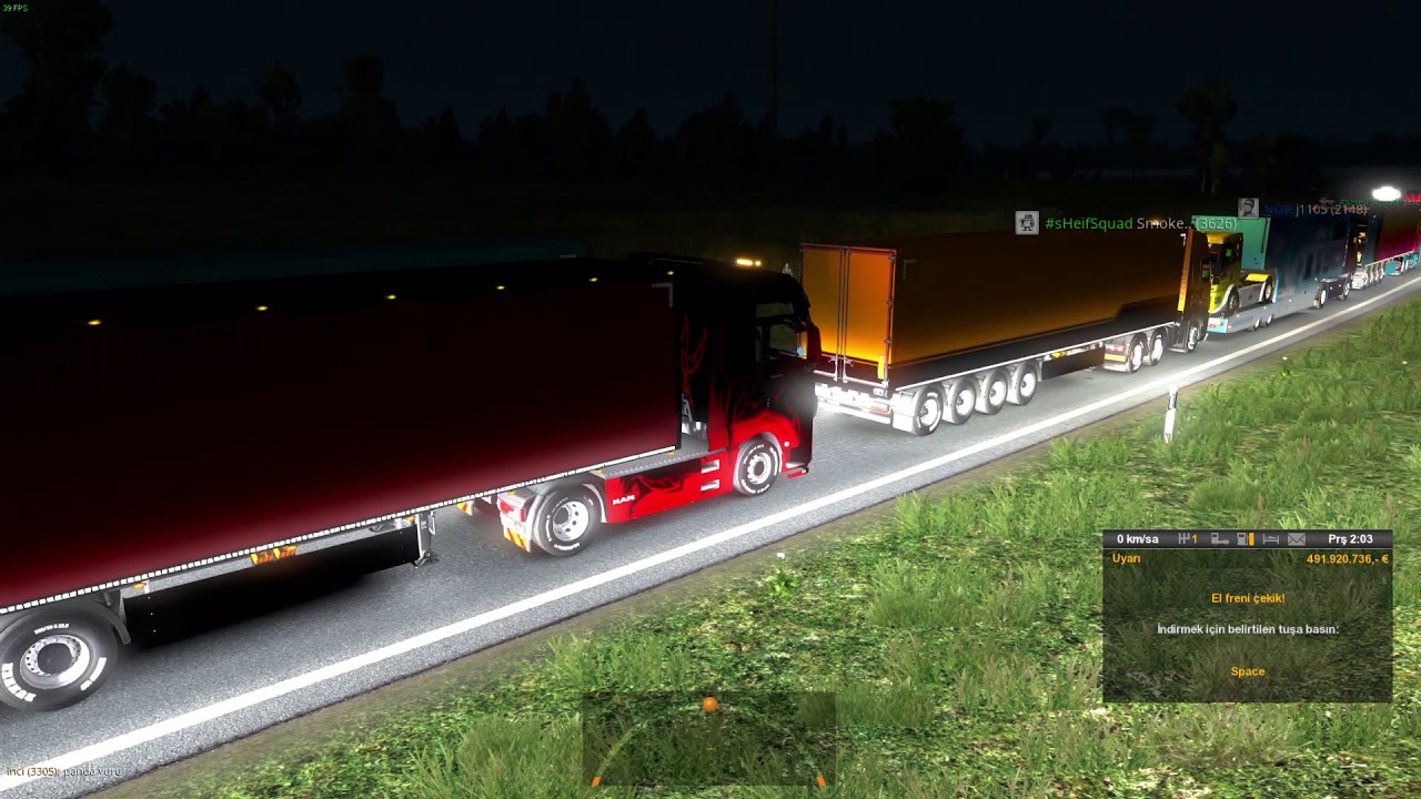 ETS 2 MP Smoke   REPORT