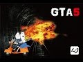 【阿飄日常】GTA v 如何用機車上爆電車，要一些紙袋！