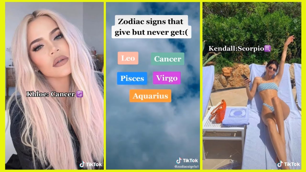 Zodiac Signs TikTok Compilation Zodiac Facts TikTok 98 YouTube