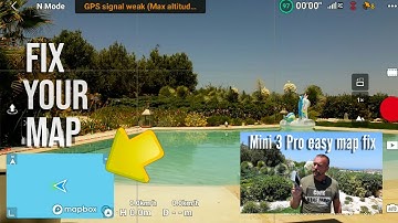 DJI Mini 3 Pro RC:  How to Get Maps Working & Keep them Updated