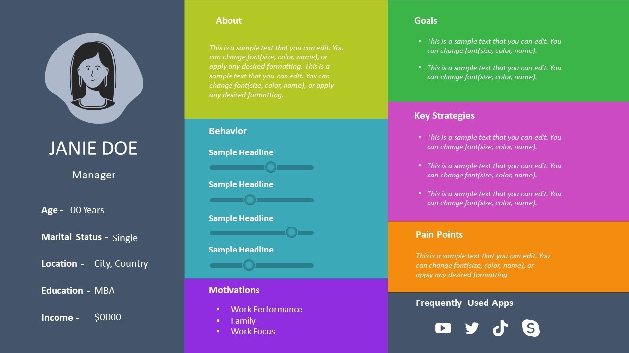 Ideal Customer Persona Animated Presentation
