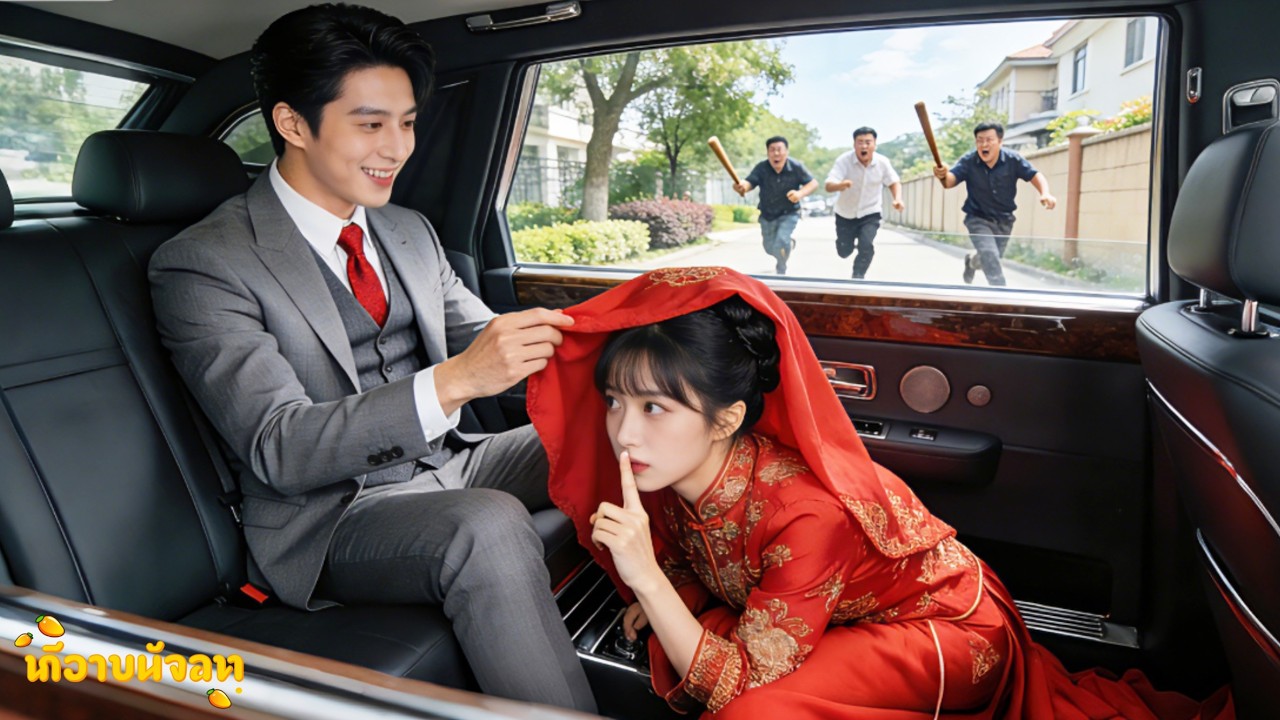 CEO ไม่เคยยิ้ม จนเห็นเด็กสาวหนีการแต่งงานคลุมถุงชน กระโดดขึ้นรถเขา! เขาหัวเราะไม่หยุด! รัก!