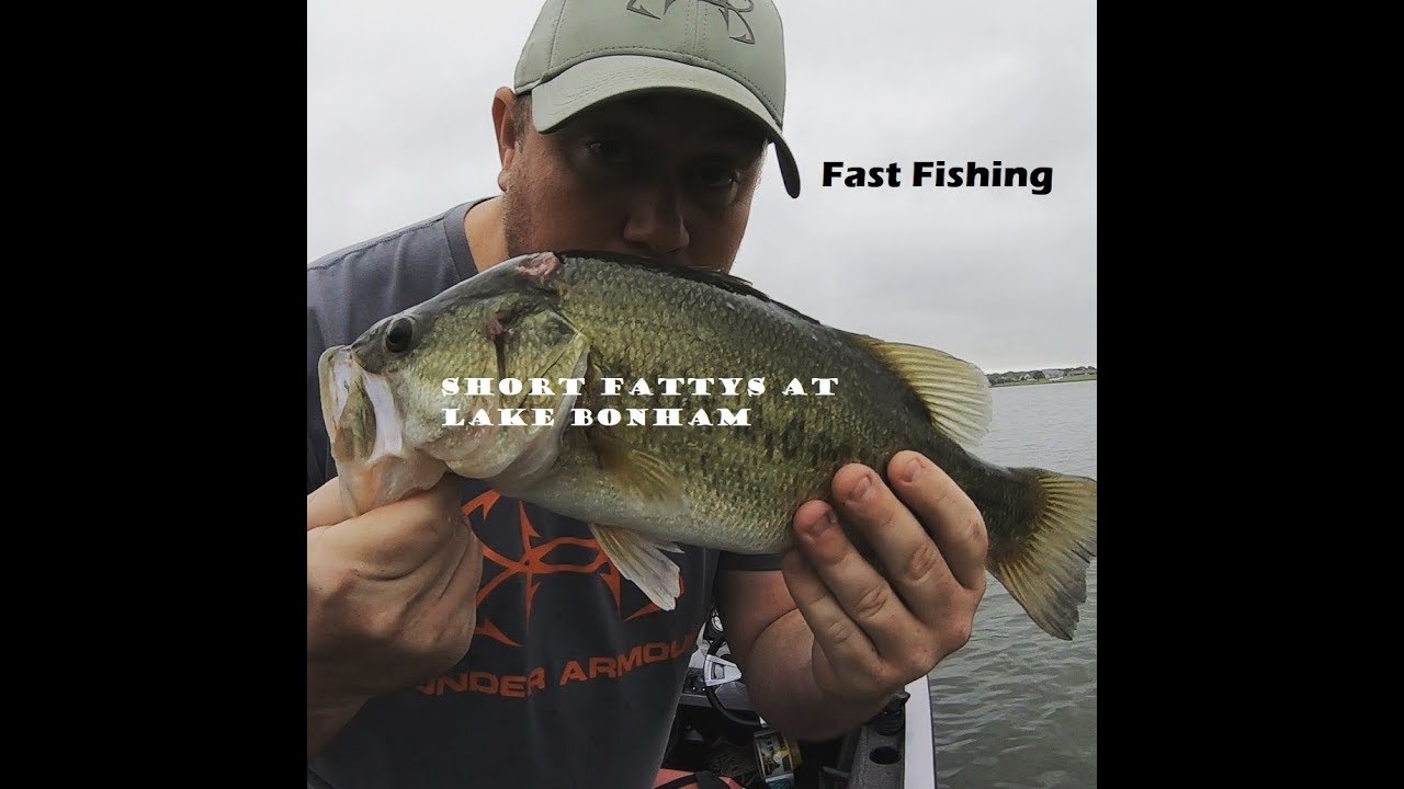 Huge bass caught at lake bonham texas