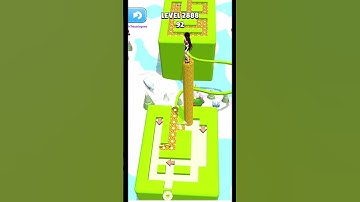 Gameplay top mobile games Relaxing n satisfying game iOS/ANDROID Stacky Dash  #shorts Level 2888