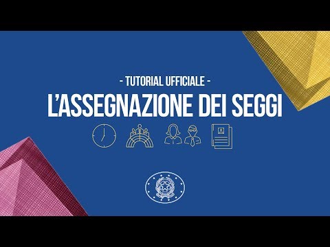 Tutorial ufficiale Elezioni Politiche 2018 - L'assegnazione dei seggi