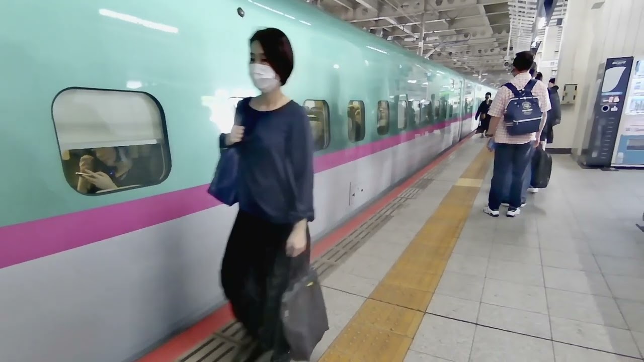 Sendai Station Bullet Train Plat Home   仙台駅新幹線乗り場　2023