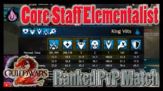 Guild Wars 2 - Ranked PvP (Season 27) - Core Staff Elementalist - The Elementaminions Build