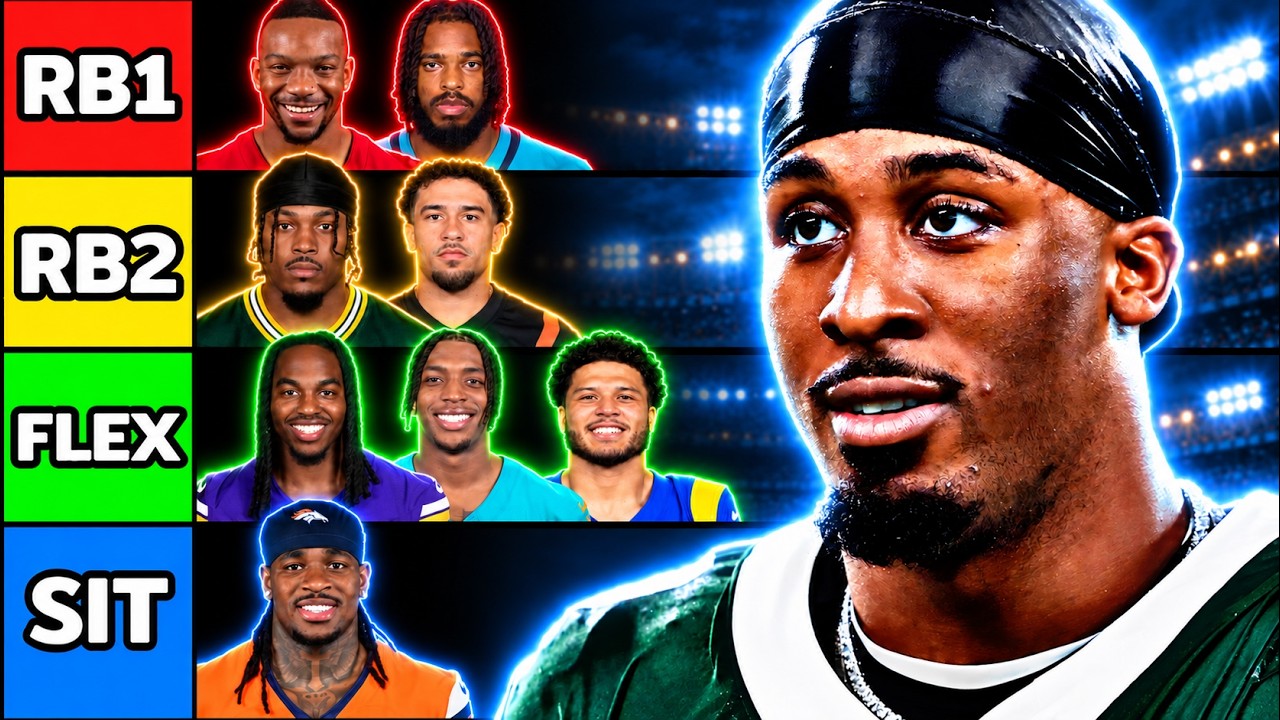 Week 8 Fantasy Football RB Rankings (Top 37) artwork