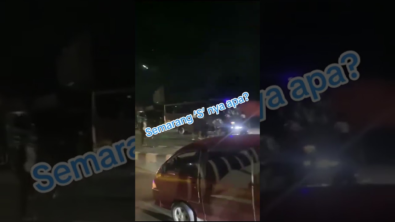 DETIK-DETIK BUS PERSITA FANS DILEMPARI DI SEMARANG