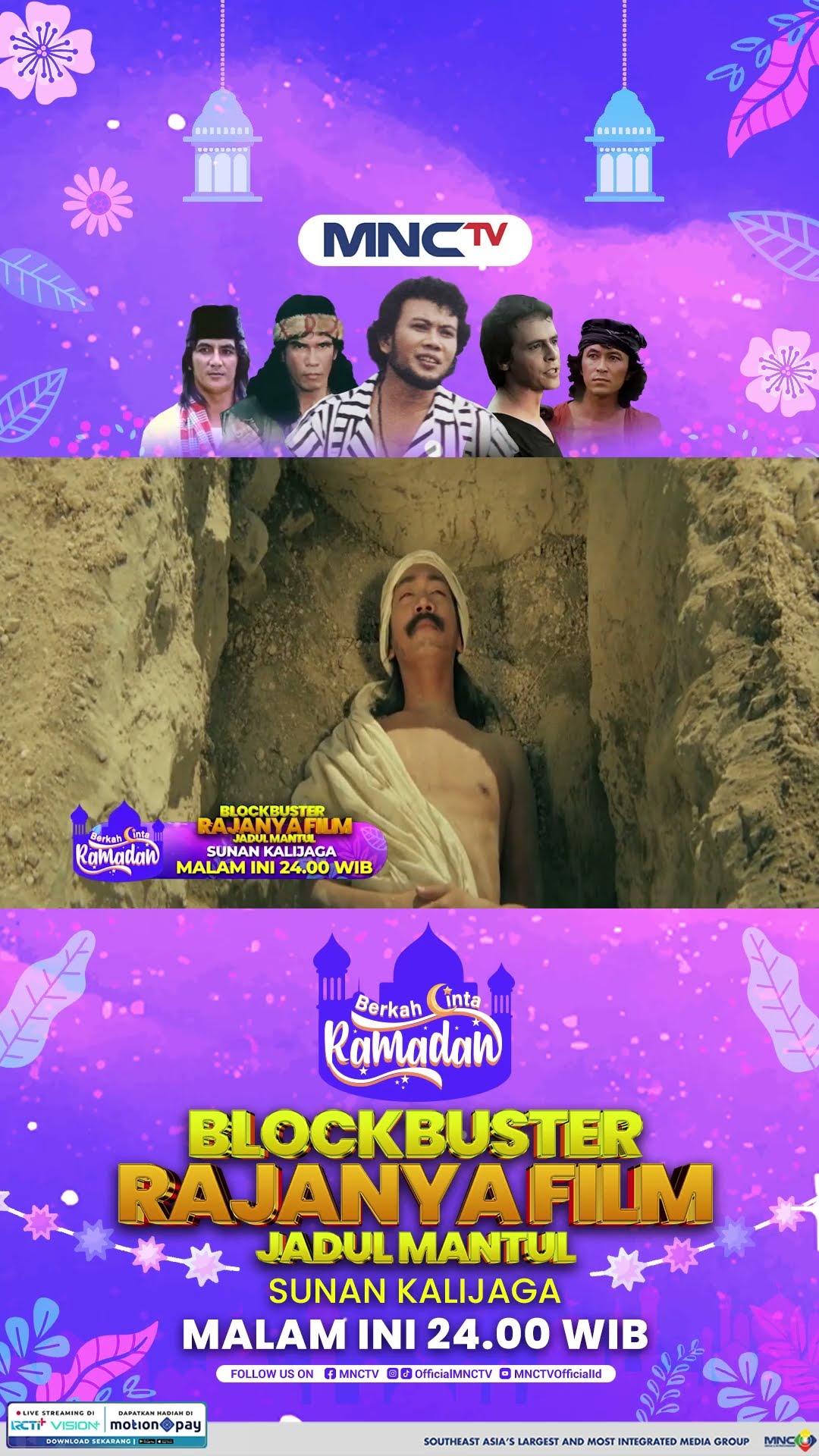 SAKSIKAN BLOCKBUSTER FILM JADUL MANTUL MALAM INI, ADA FILM SUNAN KALIJAGA!