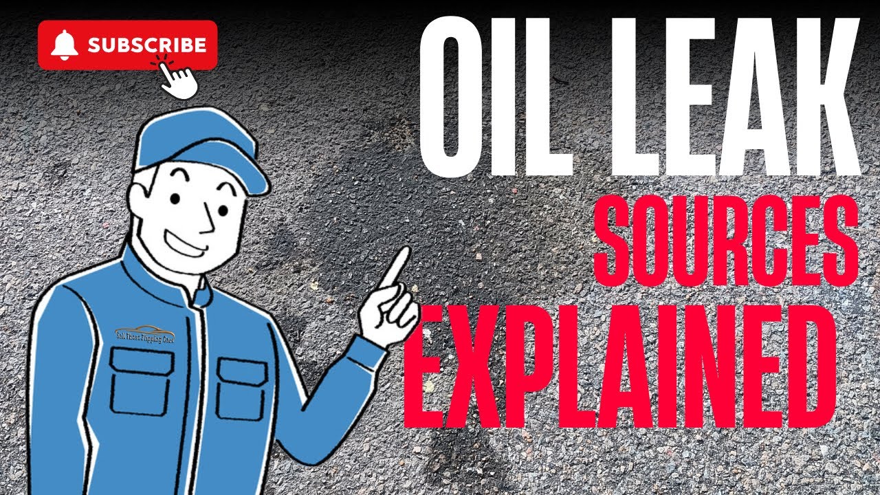 Where Can Oil Leak from a Car Engine? Common Causes - YouTube