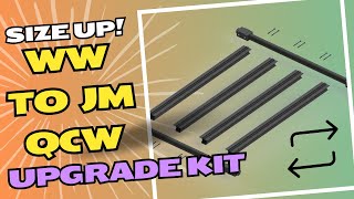 Onefinity QCW Woodworker (32") to Journeyman (48") UPGRADE KIT is now available!