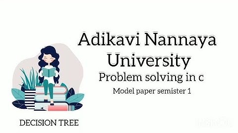 problem solving in c model paper || Adikavi Nannaya University || 1st semister