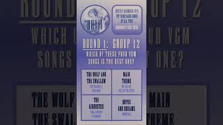 [VOTE] Best Video Game Music Song? 🎵 Round 1 Group 12 #vgm #soundtrack #ost #shorts #QHVII