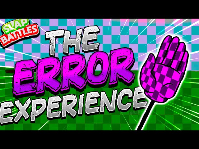 2023 Roblox How to Get the Error Glove in Slap Battles game