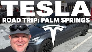 Tesla Model 3: Road Trip To Palm Springs &amp; Preconditioning The Battery