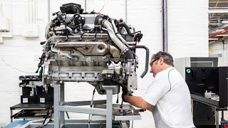 Bentley V8 Engine Factory in Crewe