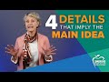 Understanding Main Ideas in Texts