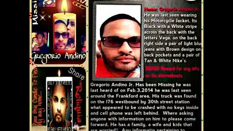 Help us find Gregorio Andino Jr.
