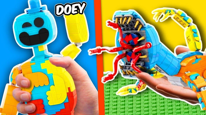 I built Every Poppy Playtime CHAPTER 4 Character in LEGO…