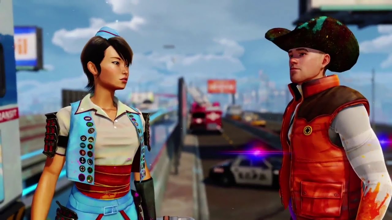 Sunset Overdrive Gameplay Footage