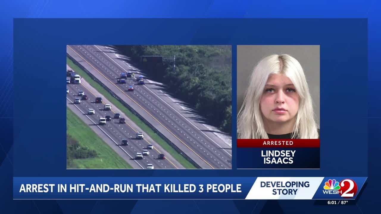Ocala woman arrested in October hit-and-run crash that killed 3 people ...