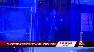 1 person shot at construction site in Revere