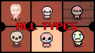 ALL TYPES OF ISAAC