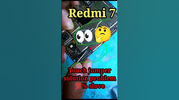 how to Mi 7 touch note working Redmi note 7 pro #touch note warking #shortsvideo #technical Mom and