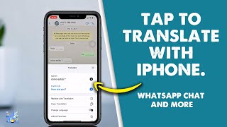 how to use tap to translate on iphone