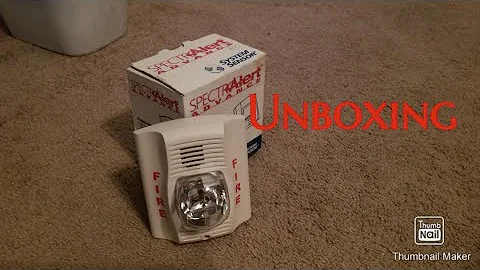 System Sensor Spectralert Advance Unboxing