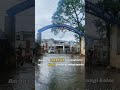 College Emergency Gate in monsoon🌦️#floodedcollegegate #mbbslife #trendingshorts #baarish #fyp