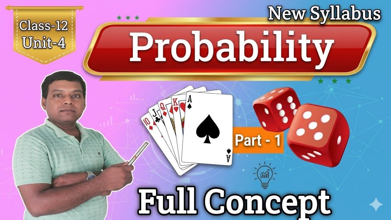 Part-1 | Probability / সম্ভাবনা তত্ত্ব Class 12 | Basic Concept - YouTube
