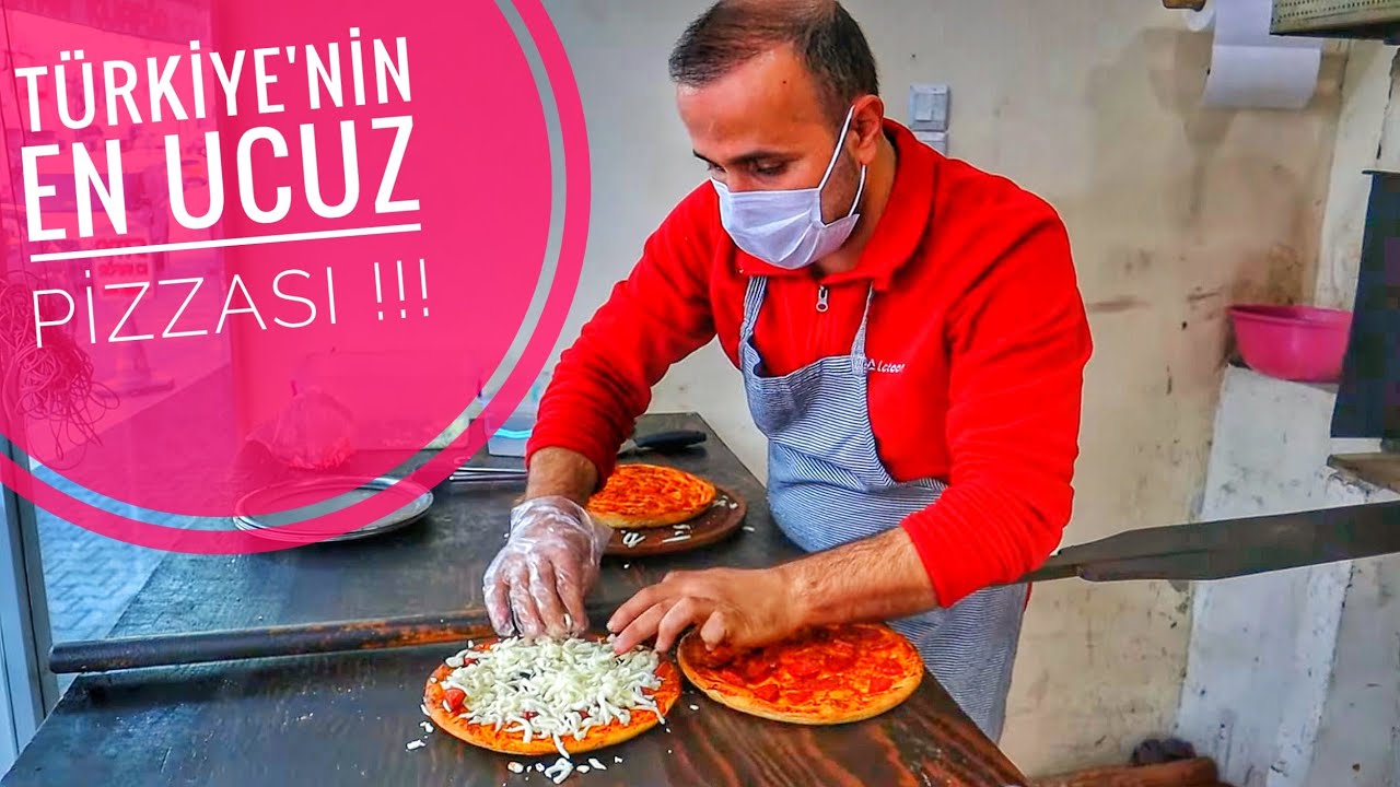 TÜRKİYENİN EN UCUZ PİZZASI !! KAFAMIZA GÖRE PİZZA YAPIYORUZ !! Sokak Lezzetleri ( street food )