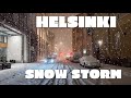 Helsinki Snow Walking Tour 🇫🇮 | Helsinki Finland 2025 4K