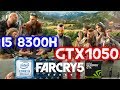 Far cry 5 benchmark  gtx 1050 4gb  i5 8300h  asus fx705 1080p