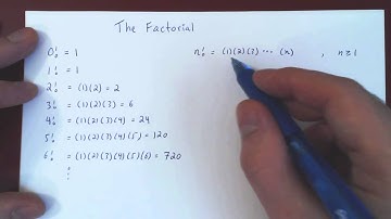 The Factorial - Introduction