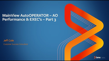 MainView AutoOPERATOR – AO Performance & EXEC’s 202 - Part 3