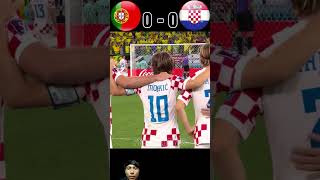 Portugal vs Croatia Champion  🏆 Ronaldo vs Modric#shorts #TV 🔥