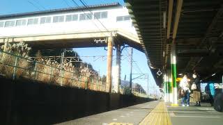 【フリー素材】都営6500形　甲種輸送　武蔵野線　北府中駅　2022.1.16