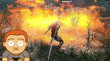 The Witcher 3 1440p HairWorks Off GTX Titan X FPS Test #RV