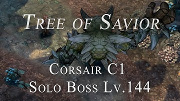 Tree of Savior: Corsair C1 Solo Boss Glackuman (Lv.144)